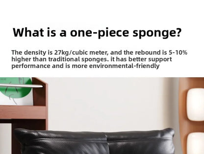 Caterpillar leather sofa togo lazy sofa can lie down and sleep modern light luxury single recliner living room sofa