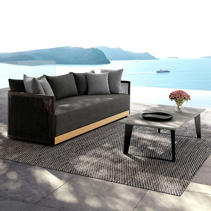 Outdoor sofa, homestay hotel, open-air balcony, sunroom, villa, waterproof and sunproof leisure furniture set