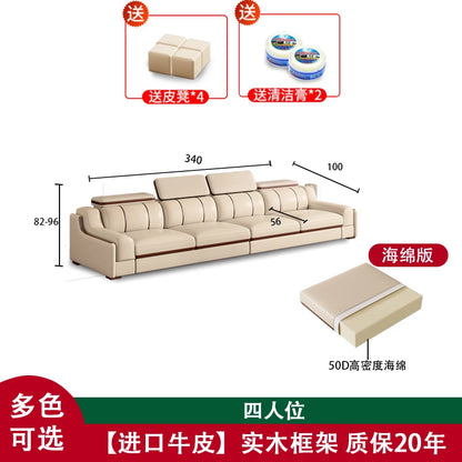 Leather Design Sofa Storage High Quality Comfortable Romantic Leisure Sofa Corner Leisure Multifunctional Sillon Cama Furniture