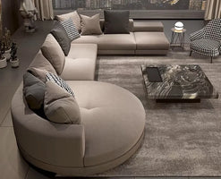 Modern Luxury Corner Sofa Set Furniture Couch Living Room Sectional Modular Lounge Sofa