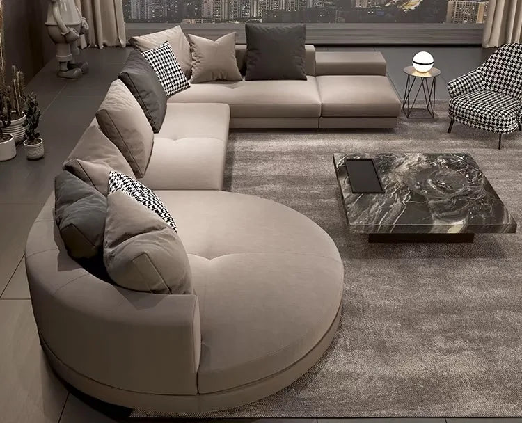 Modern Luxury Corner Sofa Set Furniture Couch Living Room Sectional Modular Lounge Sofa