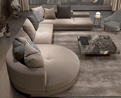 Modern Luxury Corner Sofa Set Furniture Couch Living Room Sectional Modular Lounge Sofa