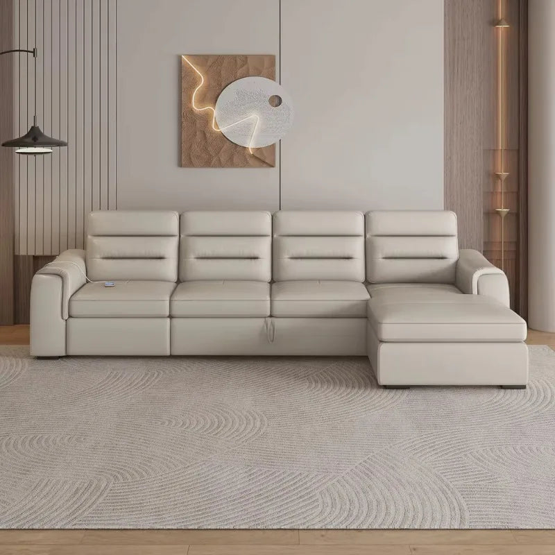 Modern living room sofa intelligent with storage corner sofa sleeping function electric recliner folding sofa