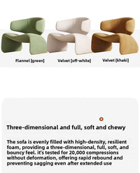 Modern Luxury Hugging Chair, High-end Lazy Sofa Chair, Home Office, Company Negotiation, Reception, Leisure Sofa for Home Use