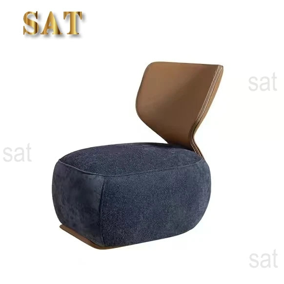 Home Furniture Antique Nordic Luxury Italian Designer Living Room Swivel Cafe Modern Single Sofa Wing Back Accent Chair