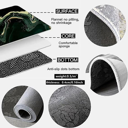 VIKAMA  Carpet Living Room Insulation Sofa Coffee Table Rug Bedroom Cushion Modern Minimalist Floor Mat Home Decoration