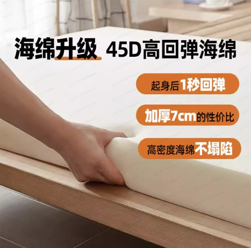 Bed Single Sofa Bed Folding Dual-purpose Small Apartment Internet Celebrity Technology Cloth Folding Bed Telescopic