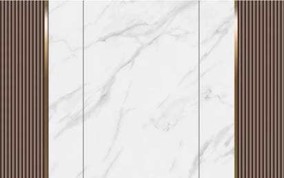 beibehang papel de parede Customized Nordic retro plant leaves, modern minimalist geometry, TV background wallpaper