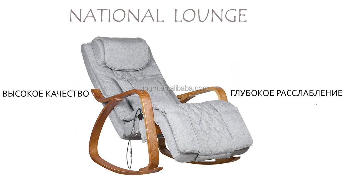 Body Massager Folding Shiatsu Massage Chair with Adjustable Backrest and Back Heating Full