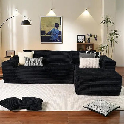 Compressed fabric sofa segmented, free combination, integrated sofa