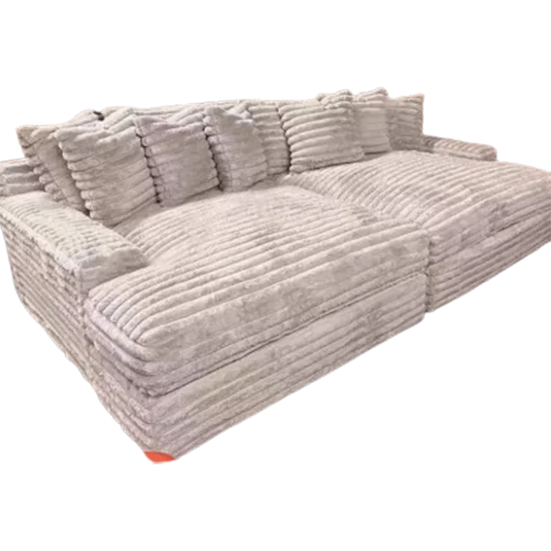 Italian Minimalist Velvet Sofa Bed French Fabric Lazy Living Room Sofas Puffs Bedroom 2025 Divano Soggiorno Home Furniture
