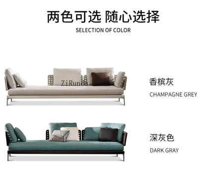 Y  Outdoor Sofa Courtyard Waterproof Vine Weaving Villa Garden Outdoor Leisure Terrace Sofa Vine Weaving Furniture