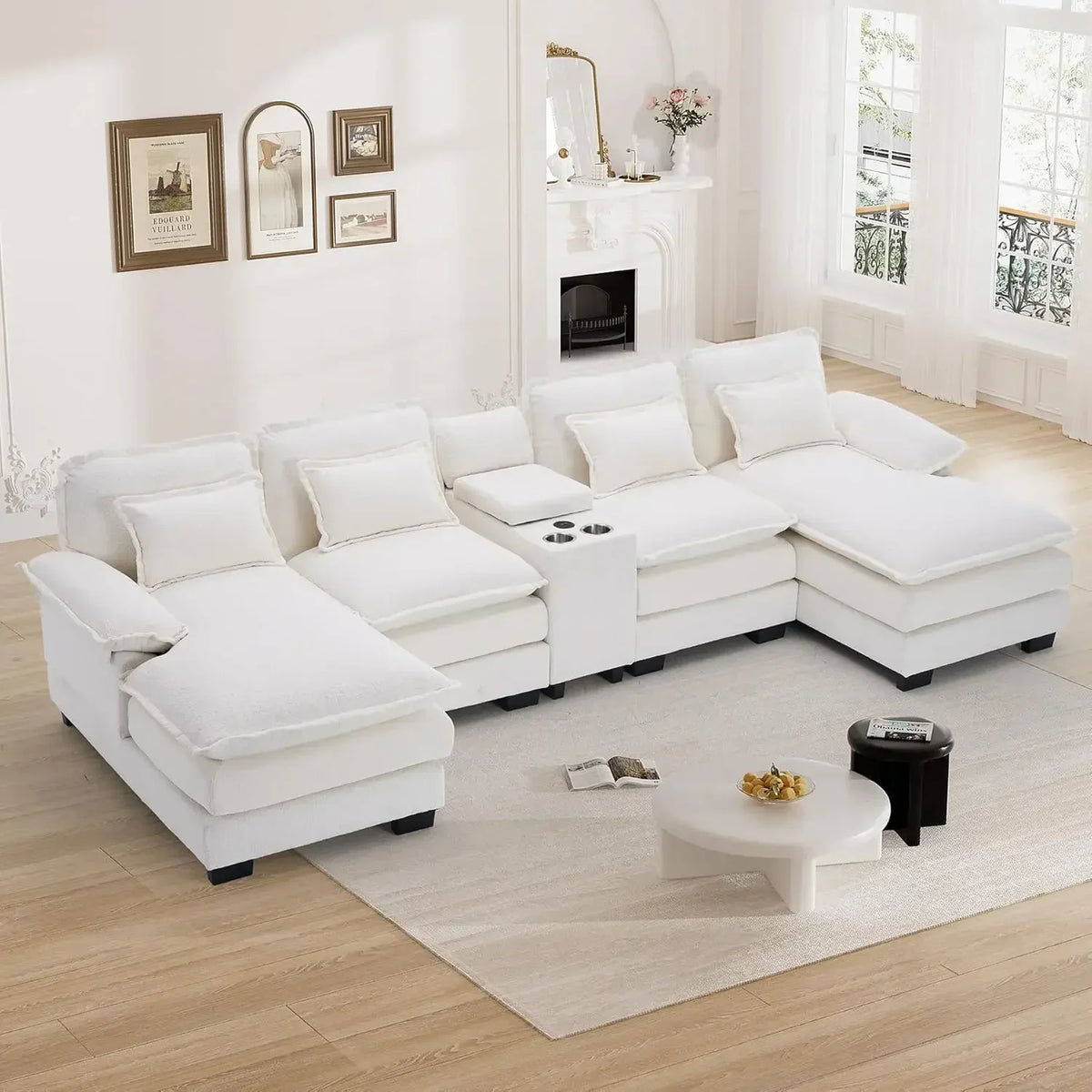 Sofa Cloud Couch,Chenille Comfy Couches for Living Room