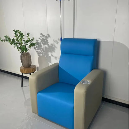 Soft Cushion Arm Support         Chair – Luxury Electric Medical Seating for Hospital Use