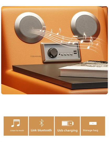 Nordic Simple Living Room Sofas Luxury KTV Audio-visual Room with Light Sofa Designer Living Room Furniture Home Music Sofa Bed