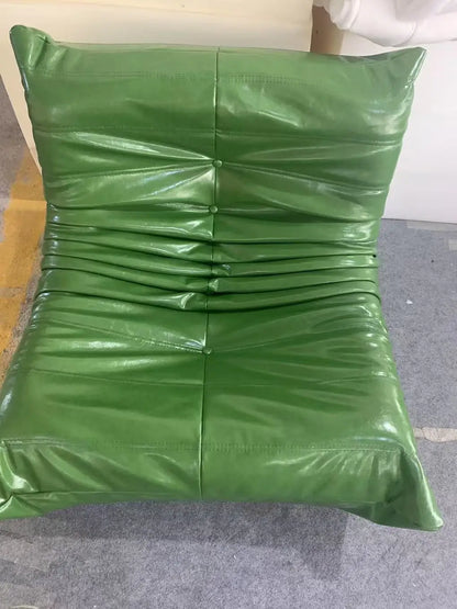 High quality oil wax leather lazy sofa, living room, hotel bedroom are all placed, fashionable, high-end and atmospheric.