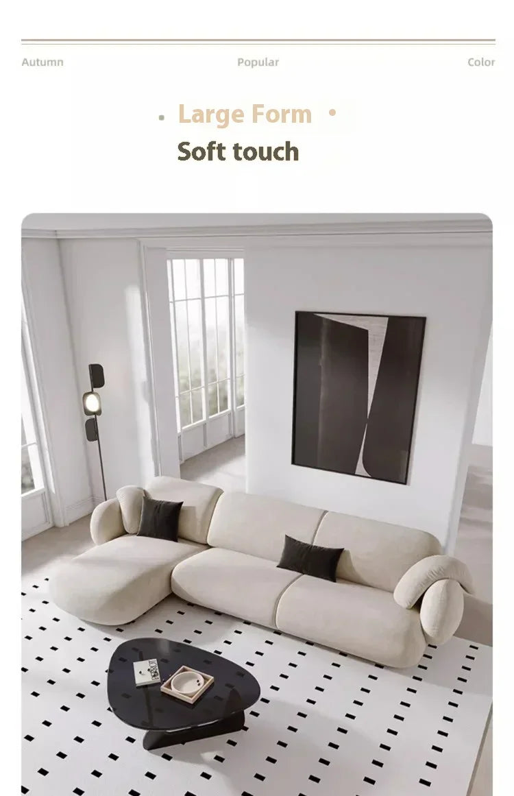 Armchair Curved Modern Sofa Pink Minimalist Wooden Floor Adults Living Room Sofa Canape Chaise Reading Divano Bedroom Furniture