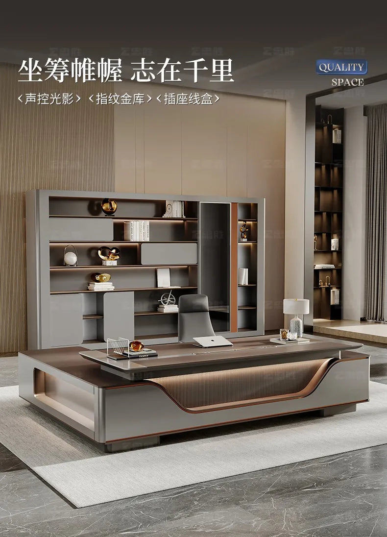 Drawers Wood Office Desks Organizer Stand Computer Portable Office Desks Study Modern Mesas De Computador Office Furniture