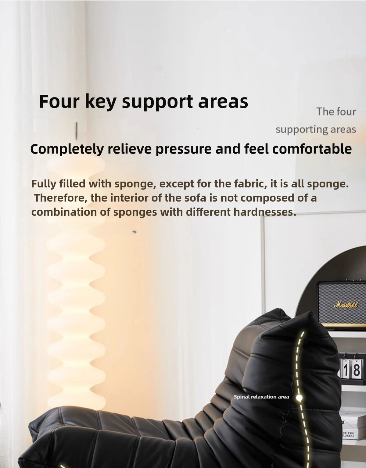 Caterpillar Lazy Sofa Living Room Sleepable or Lying Balcony Bedroom Single Sofa Leisure Chair Home Furniture Sofa Chair