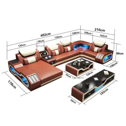 Nordic Simple Living Room Sofas Luxury KTV Audio-visual Room with Light Sofa Designer Living Room Furniture Home Music Sofa Bed