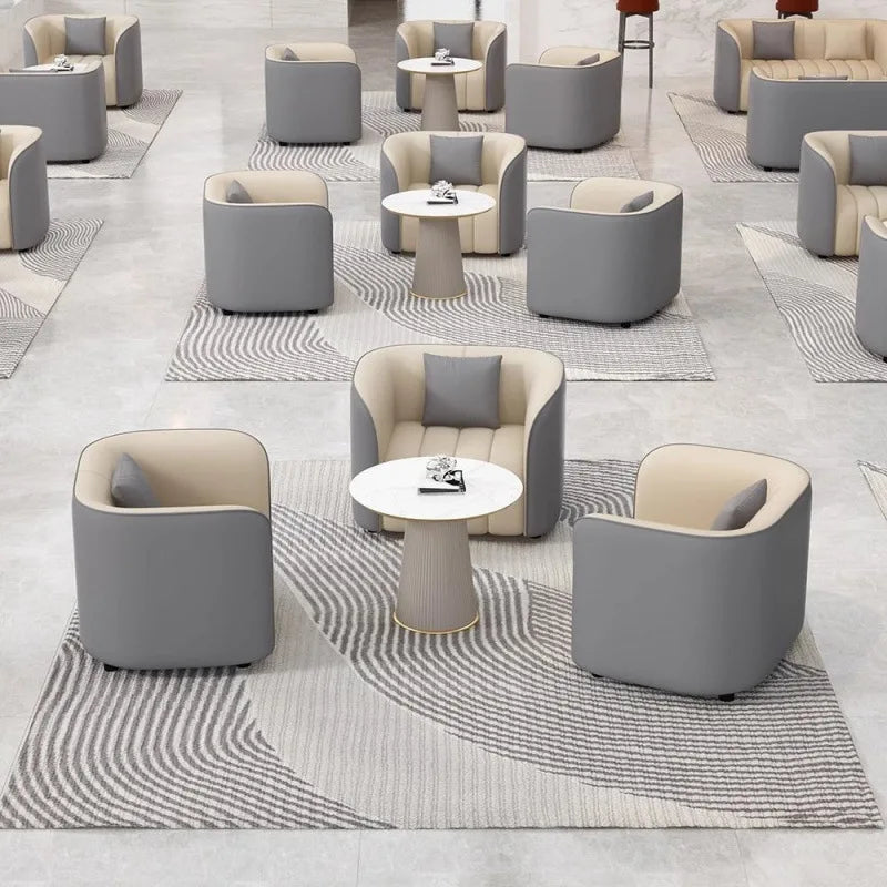 Simple Internet celebrity negotiation Reception Sofa Hotel Business Court Rest  Sales Office Sofa Combination