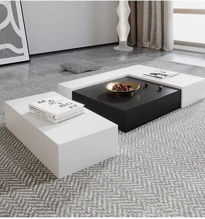 Hardcover Aesthetic Coffee Table Unique Frame Organizer Nordic Coffee Table Luxury Design Meuble De Salon Home Accessories