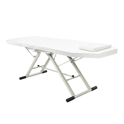 Portable Massage Bed Tattoo Chair 71in Adjustable Facial Table, Portable Massage Bed Tattoo Chair for Spa Beauty Esthetician