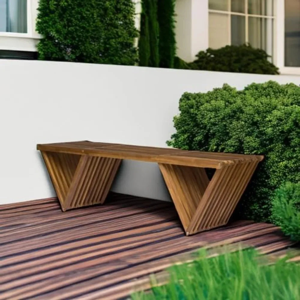 Christopher Knight Home Esme Banc d'extérieur en bois d'acacia, finition teck