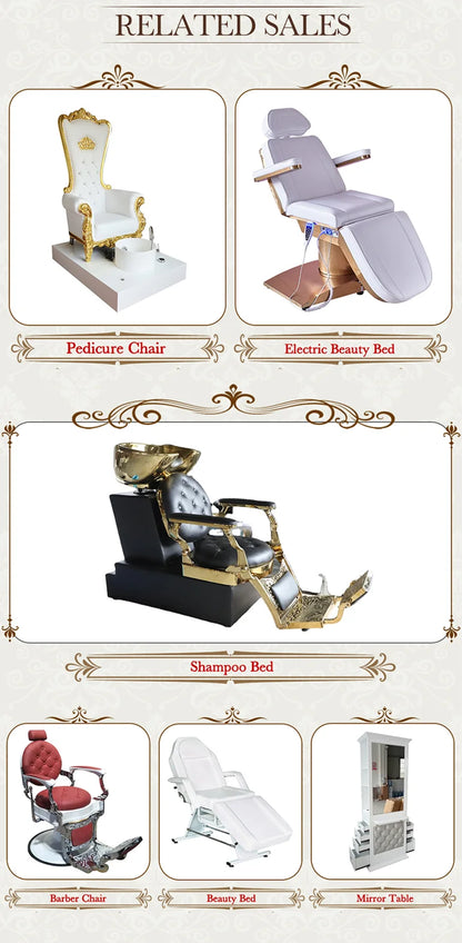 Multifunctional Electric Vertical Therapy Bed Ivory White PU Leather 3 Motors Electric Beauty Tattoo Massage Bed