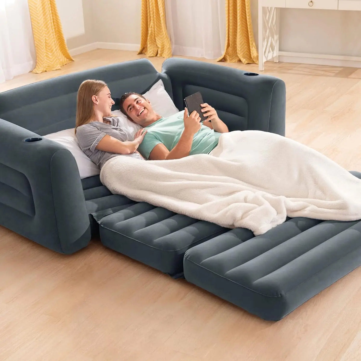 66552NP - Pull-Out Sofa, Size 2.03mx2.31mx66cm