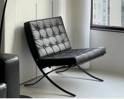 Barcelona single sofa chair network red small sofa chairs living room bedroom designer lazy lounge chair