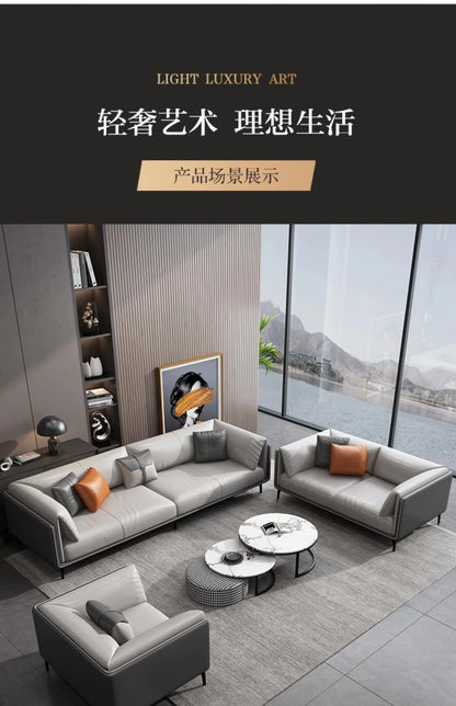 Minimalistic Elegant Sofa Nordic Style European L Shape Modern Lounge Sofas Living Room Modular Divani Da Soggiorno Furniture