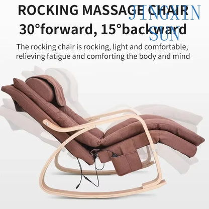 Luxury Recliner Massage Chair Electric Full Body Shiatsu Vibrating Heating Rocking Recliner Massage Chair