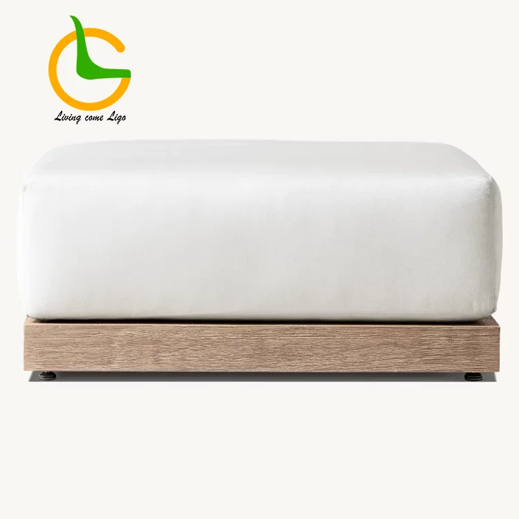 Teak Outdoor Furniture Hotel Luxury Outdoor Furniture Modular Cushion Couch Outdoor Lounge Patio Furniture Sofa Set