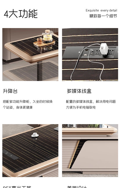 Bedroom Computer Office Desk Cheap Computer Gaming Drawer Conference Office Desk Reception Space Saving Tavolo Salon Furniture