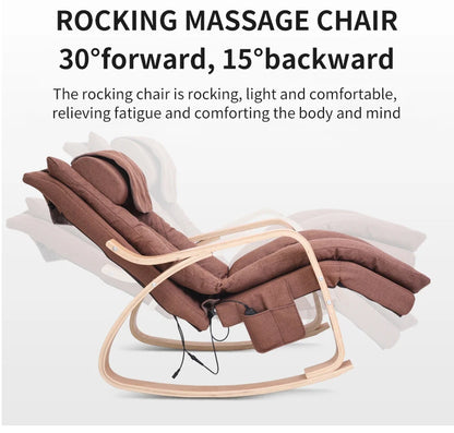 Luxury Recliner Massage Chair Electric Full Body Shiatsu Vibrating Heating Rocking Recliner Massage Chair