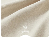 Cream Antelope Single Living Room Sofa Fabric Leisure Chair Middle Antique Lazy Sofa