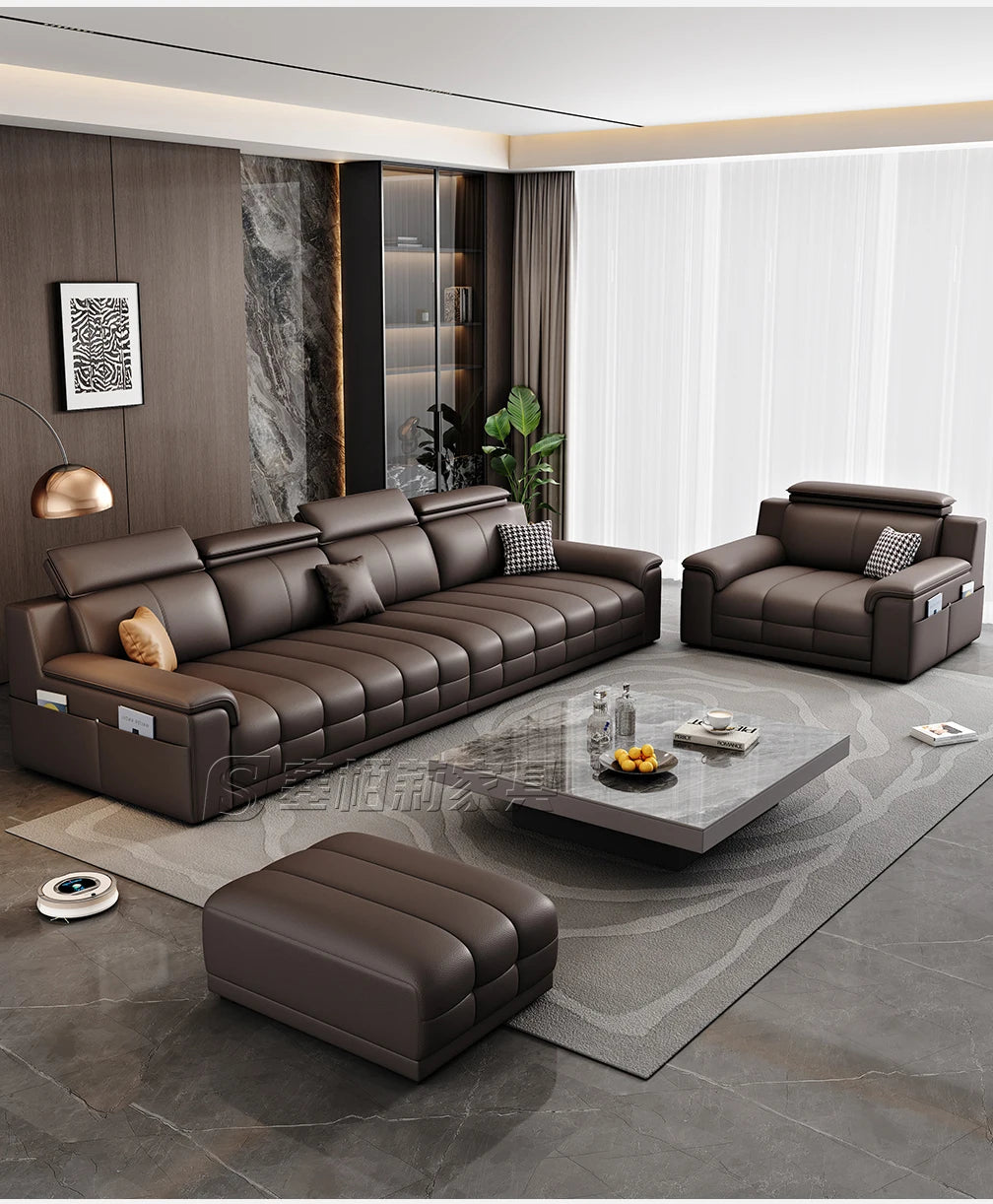 Leather Tables Living Room Sofas Luxury Modern Recliner Conference Tables Living Room Sofas Couch Lazy Muebles Home Furniture