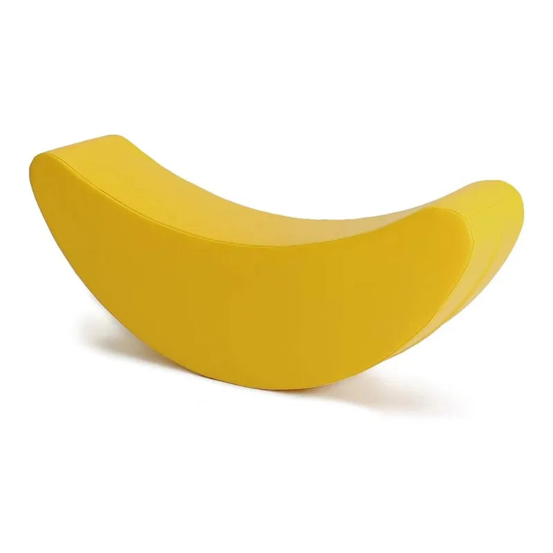 Children's soft game equipment Indoor playground Banana shape Large rocking horse Soft game joystick