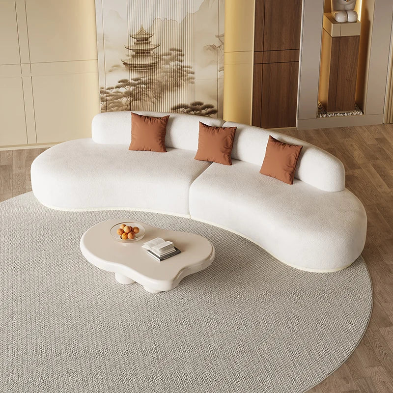 Modern Sofas Romantic Comfortable Adult Divano Balcony Furniture Cream Wind Aesthetics Sofas Lounge Luxury Gaming Lazy Nordic