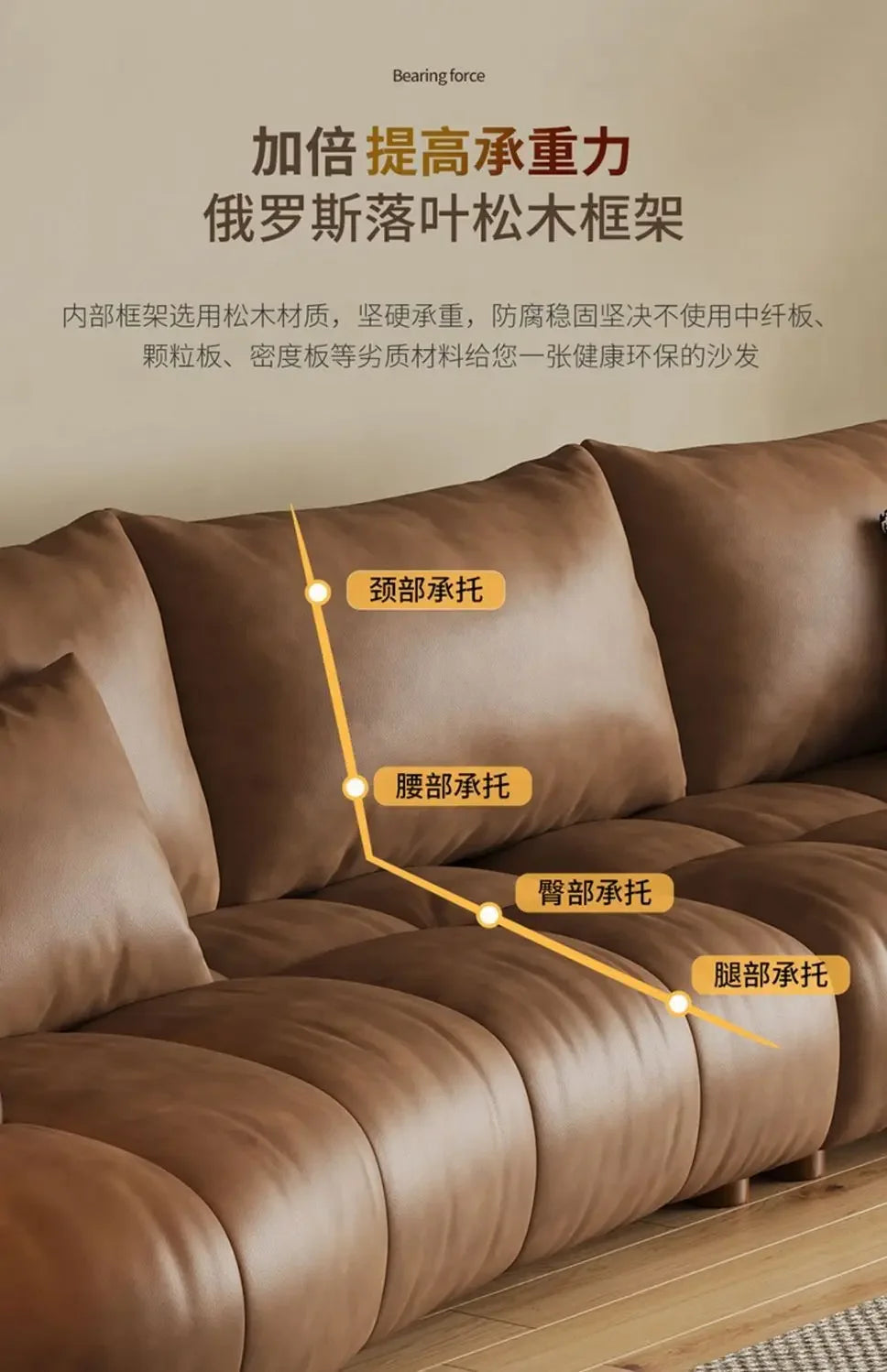 Modern Leather Relax Sofa Living Room Minimalist Luxury Sectional Nordic Sofa Adults Designer Divani Soggiorno Home Furniture