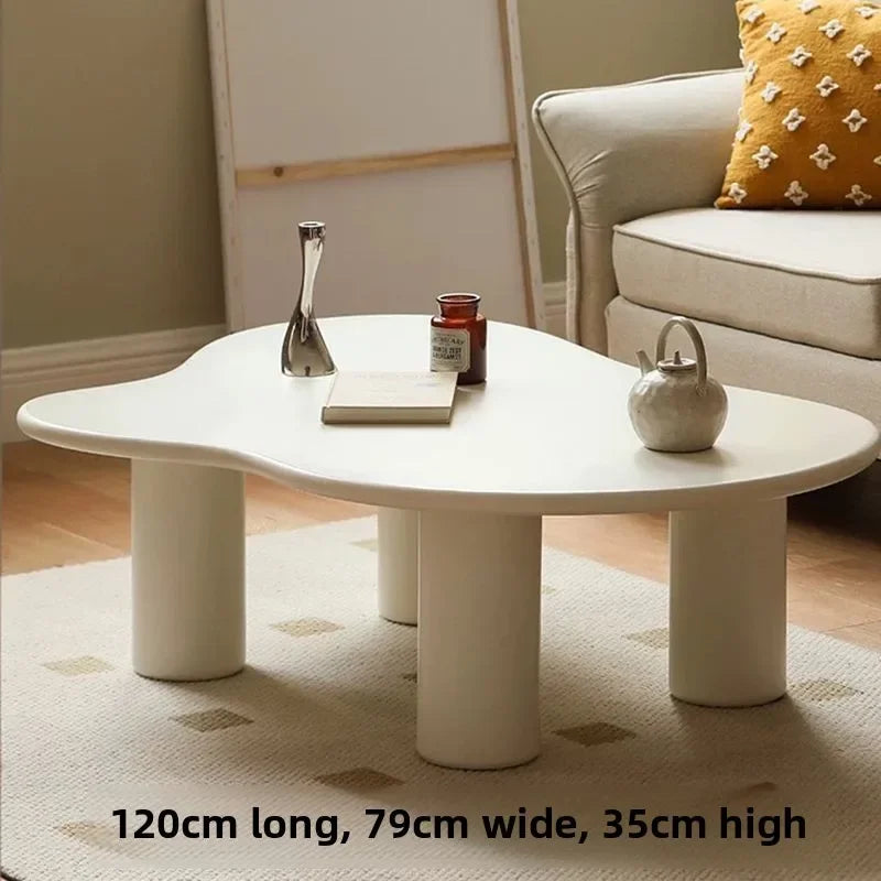 Clouds Tea Table House Lonely Wind Nordic Home Living Room Small Apartment Shaped Cream Simple Modern Tea Coffee Table Furniture
