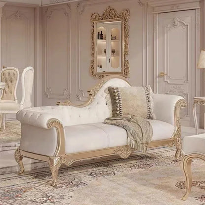 Europe Designer Sofa Chair Unique Wood Modern Recliner Living Room Sofas Love Seat White Cushion Sofas Para El Hogar Furniture