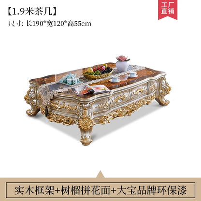 Luxury Couch Living Room Sofa Genuine Leather Solid Wood Living Room Sofa Elegant Europe Canape Salon Home Furniture