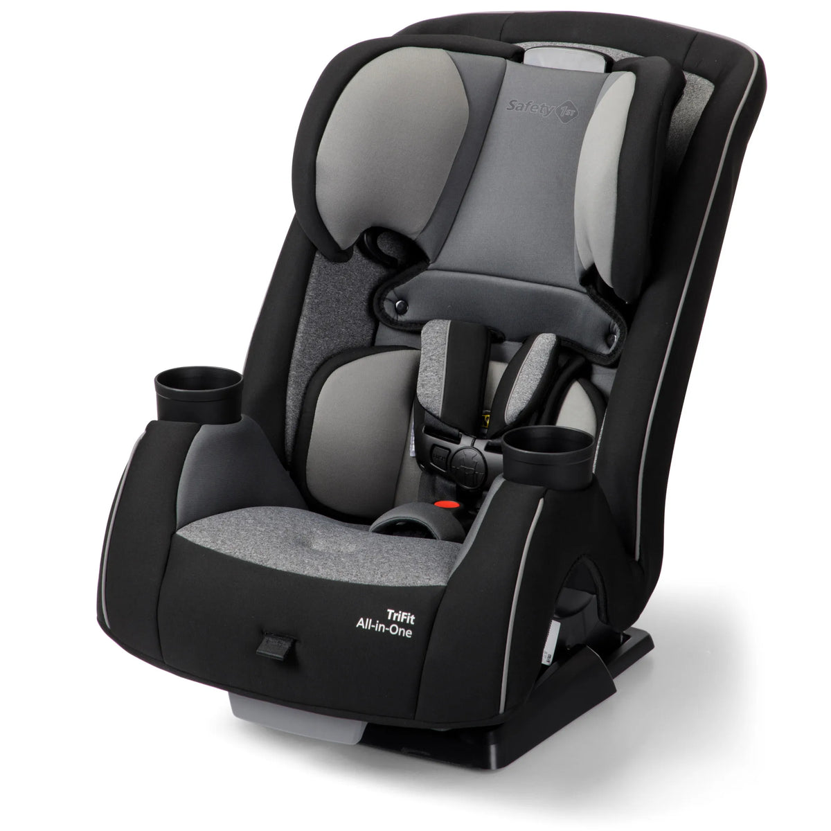 High Back Booster Car Seat with 5-Point Harness, 22-110 lbs, Granite Gray