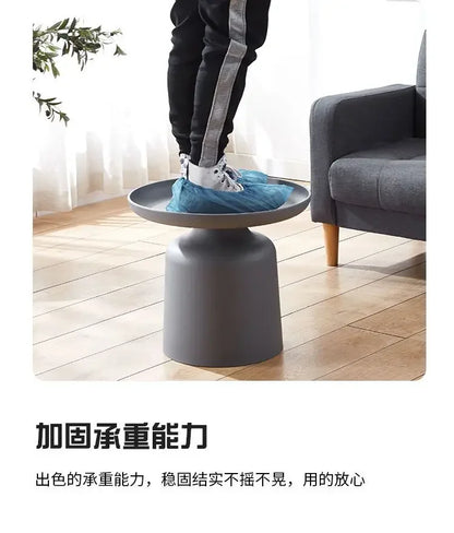 Coffee Table Nordic Living Room Sofa Side Simple Coffee Tables Round Corner Modern Home Small Tea Tables Furniture Mesa Plastic