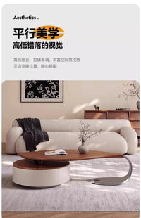 Nordic Style Modern Coffee Table Unique Design Glam Luxury Coffee Table Living Room Hidden Storage Table De Salon Home Furniture