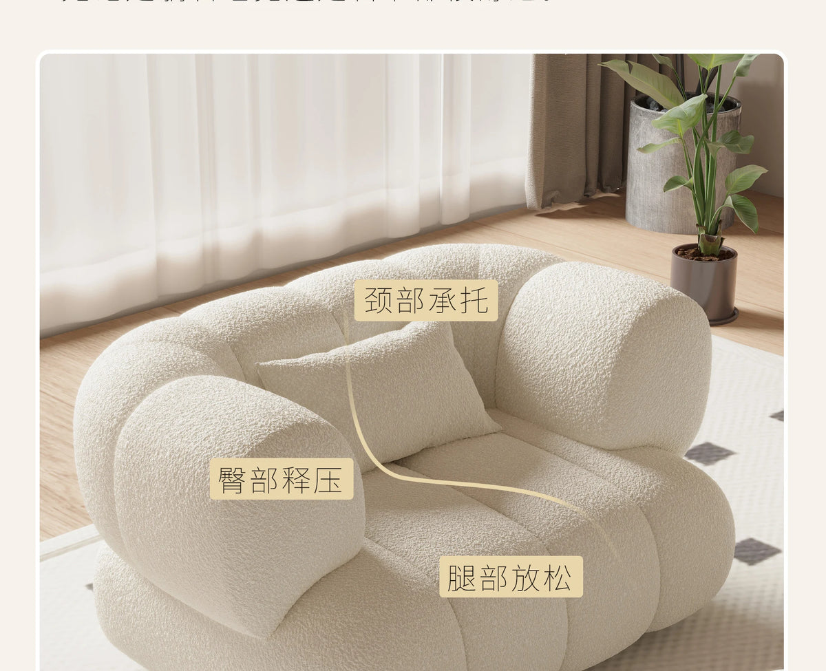 Plush Luxury Living Room Sofa Europe Family Minimalist Relaxing Sofa Lounger Filler Muebles Para El Hogar Furniture Decoration