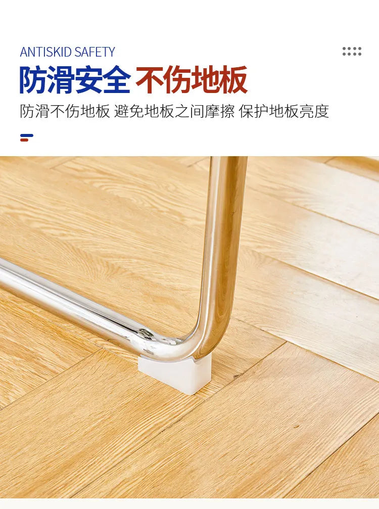 Nordic Reinforced Transparent Chair  Designer Acrylic Backrest Dining Chair Modern Toss Stool  Minimalist Dining Room Chair