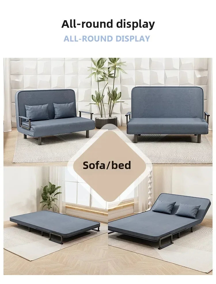 Small apartment sofa bed multifunctional lunch bed nap bed escort bed living room office sofa chair foldable bed